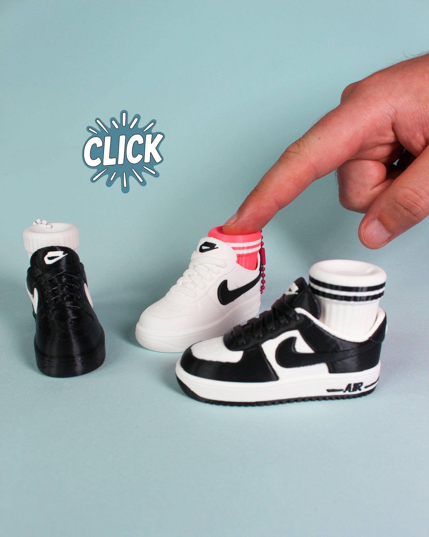 Porte-clé Clicker Sneakers personnalisable