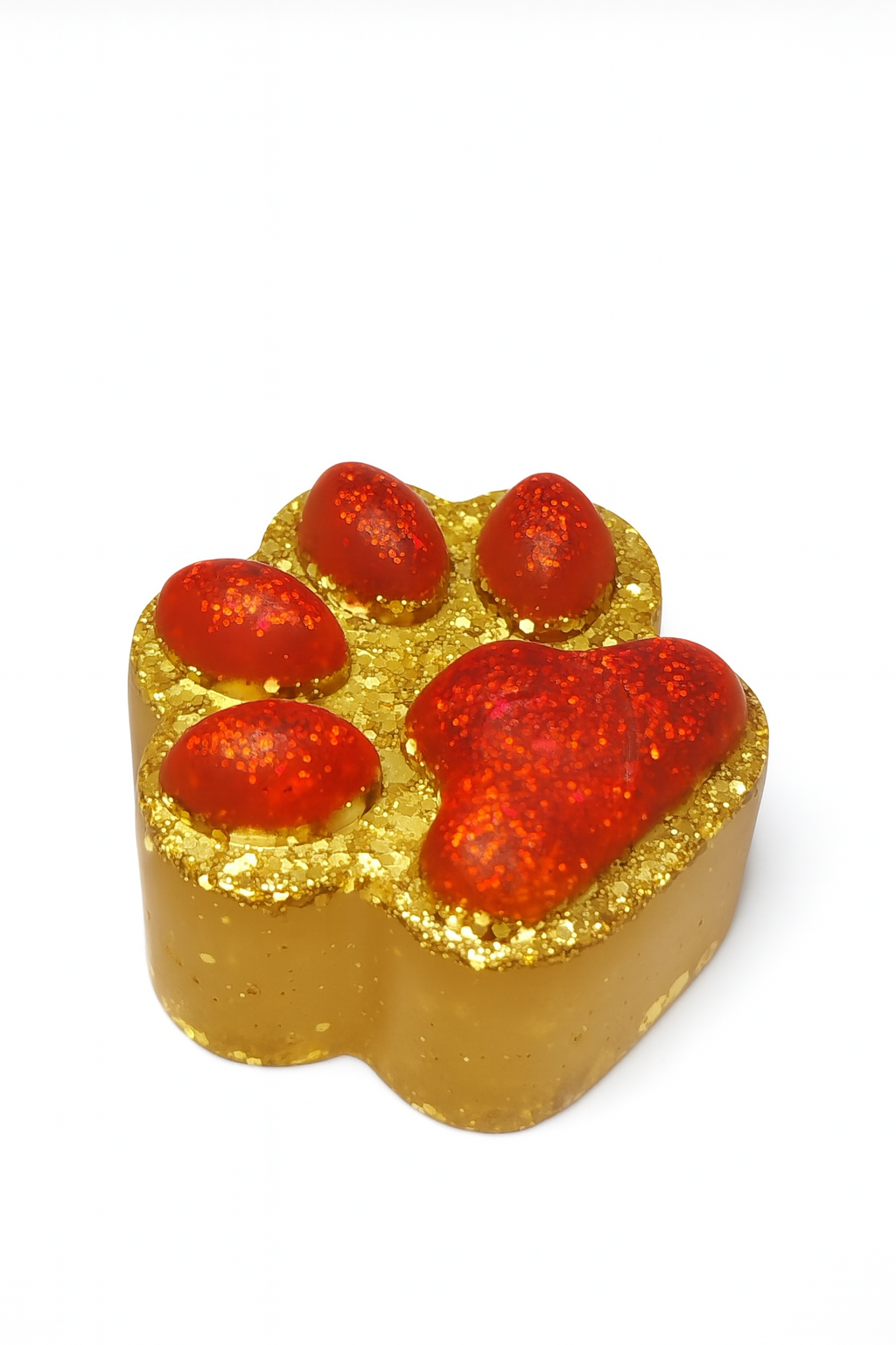 Pattes Pailletées – Duo de Résine