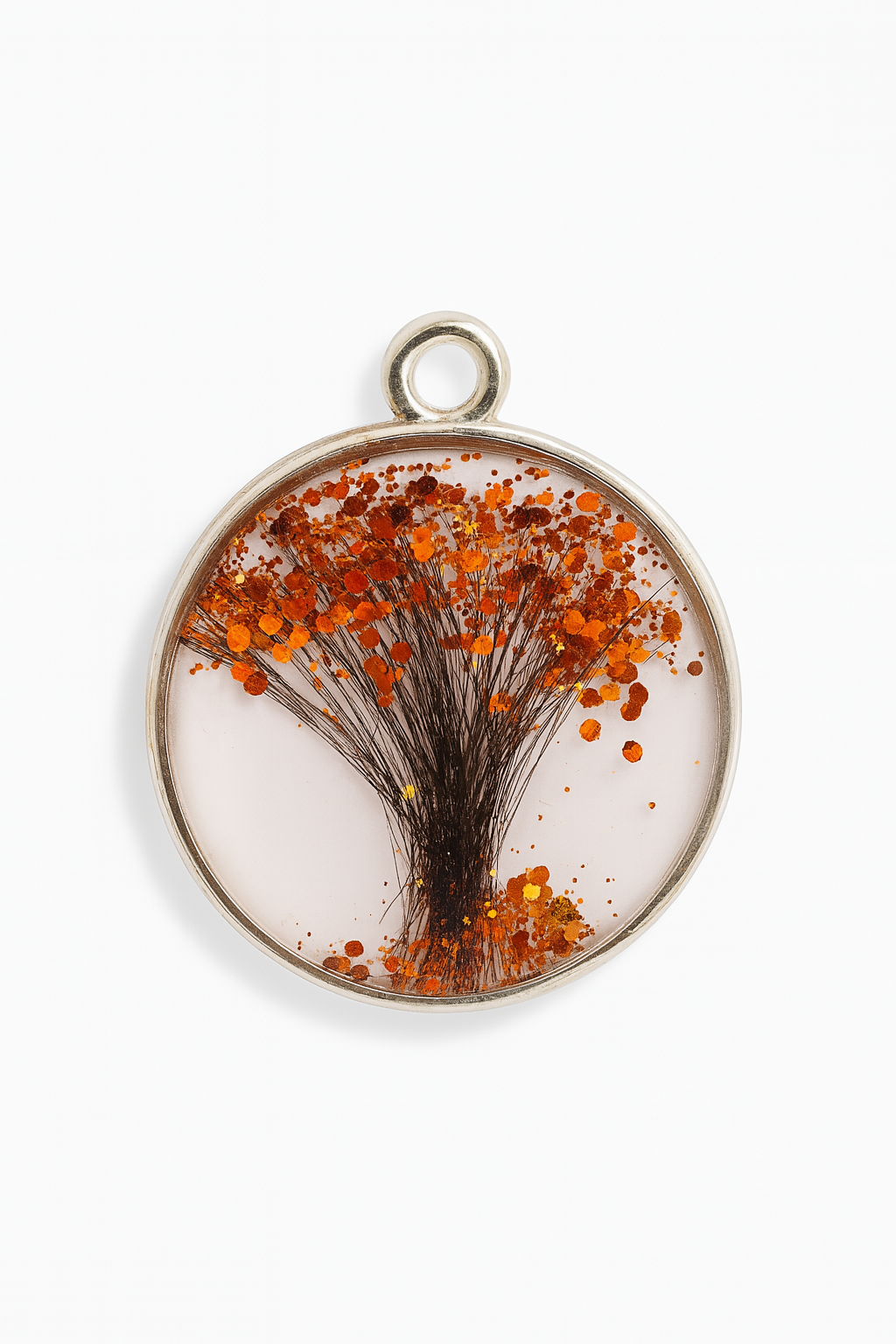 Pendentif “Arbre de Vie – Flamme d’Automne”