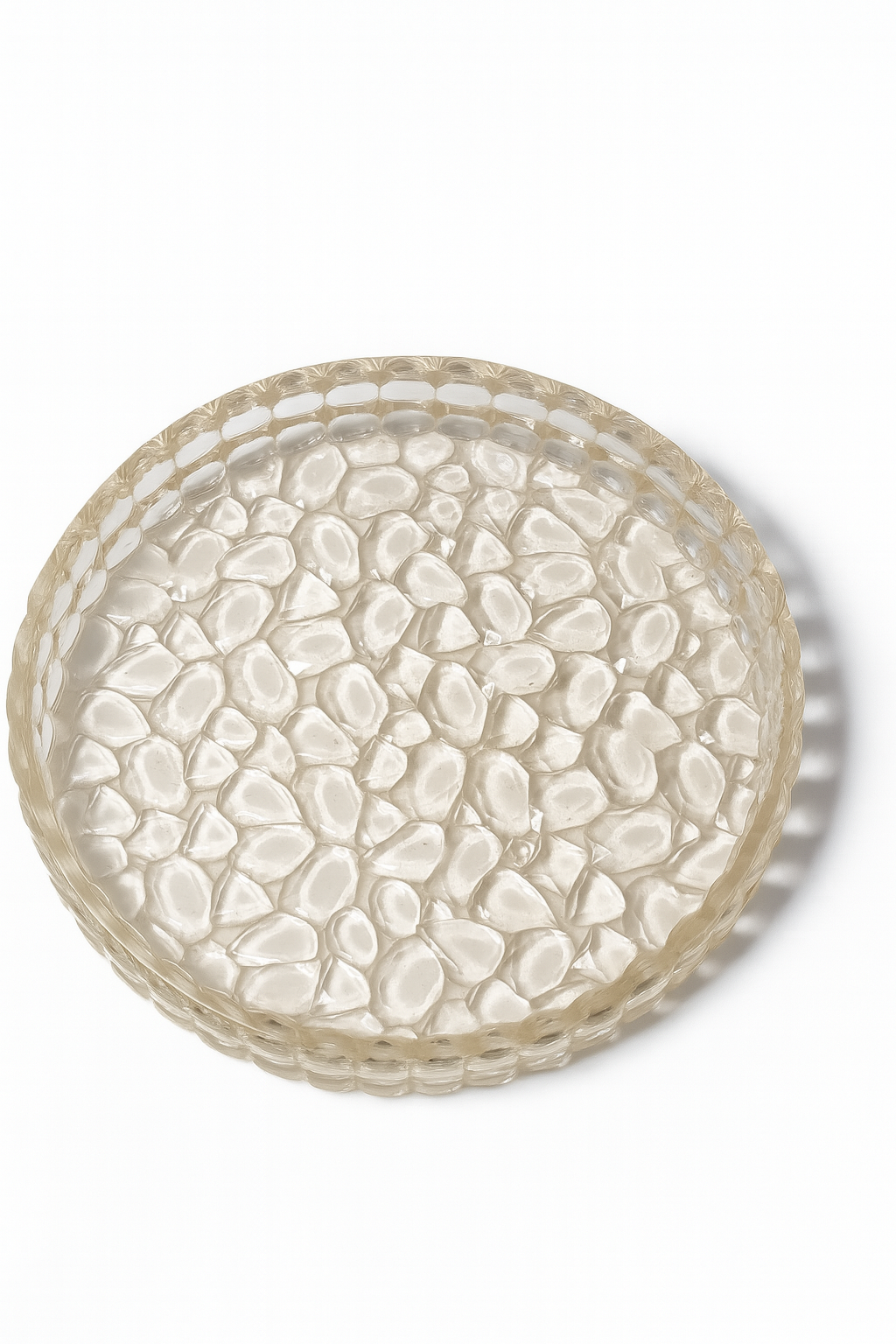 Plateau Galets Nacrés – Lueur Cristalline