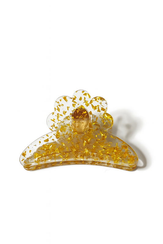 Pince à cheveux en résine artisanale