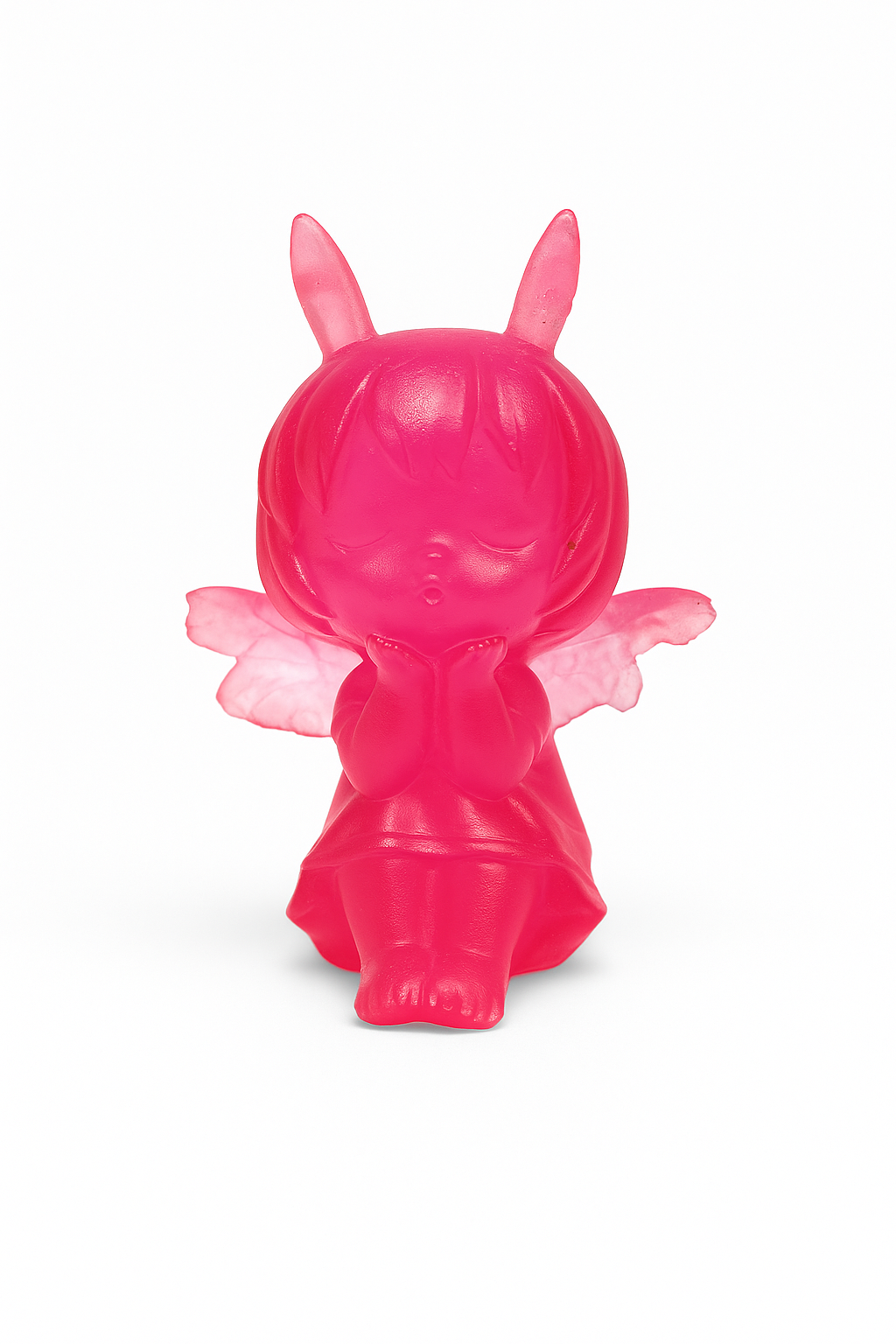 Figurine féérique en résine – Petite fille aux ailes