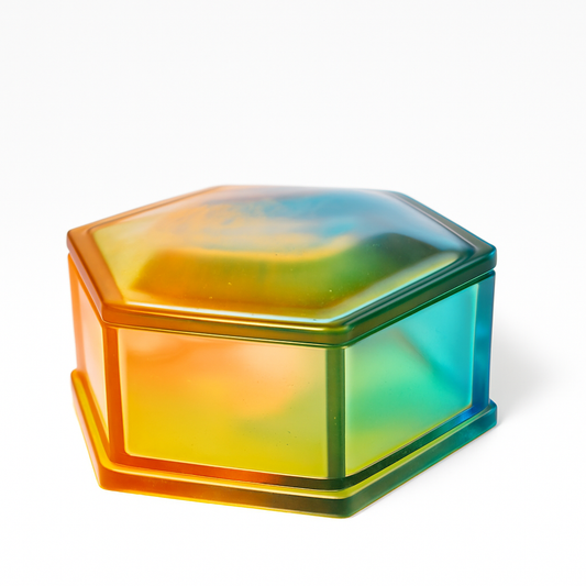 Boîte Hexa Arc-en-Ciel – Miroir des Couleurs