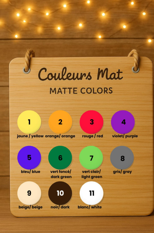 Famille décorative 3D personnalisable – Figurines modernes