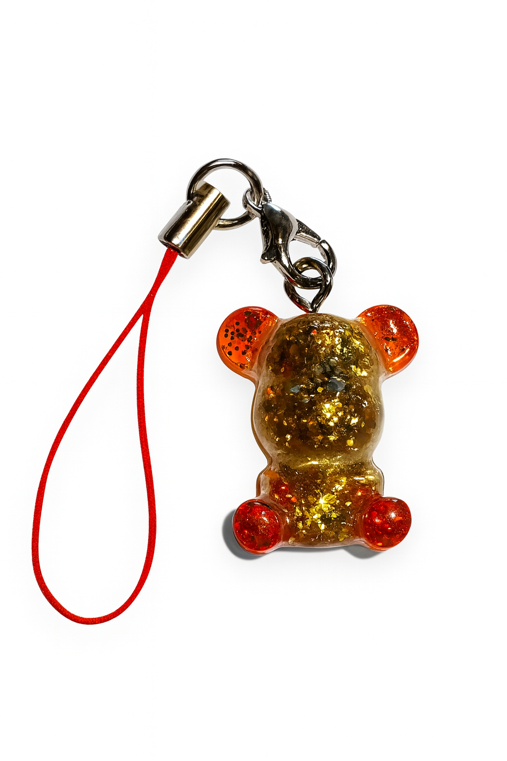 Bijou de téléphone Résinou – Ourson en résine