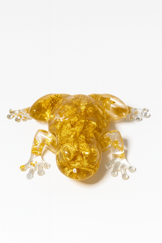 Grenouillette Dorée – Porte-Bonheur