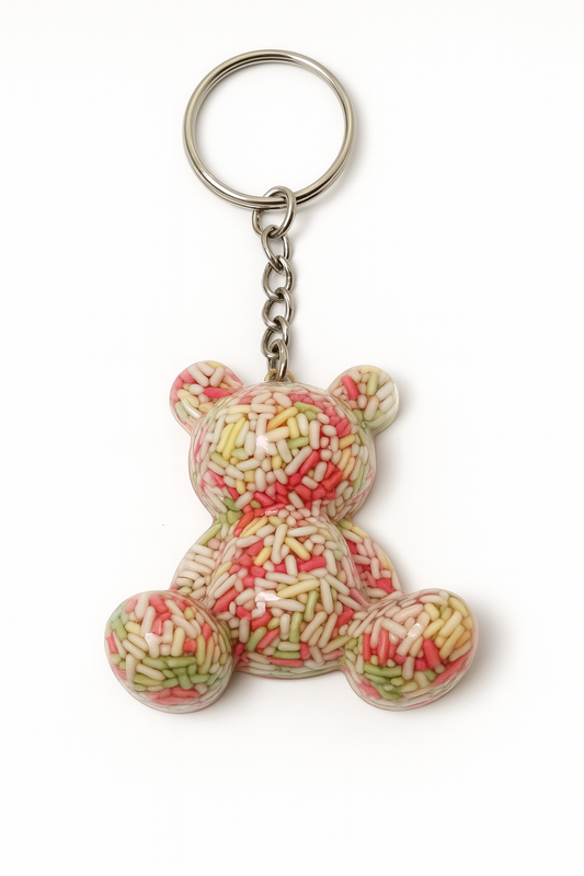 Porte-clé ourson – Série Gourmande