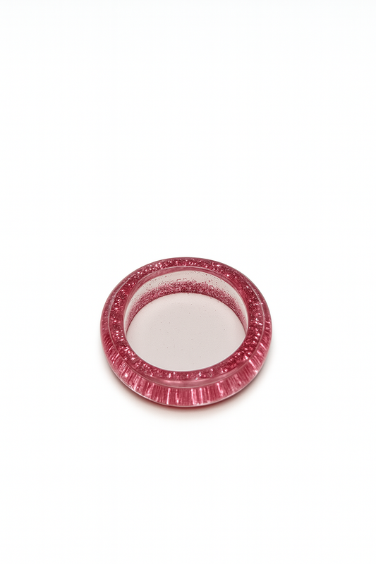 Bague Résinou – Rosé Cristal