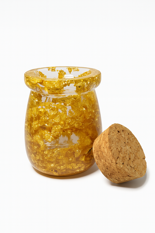 Flacon Doré – Trésor Enchanté