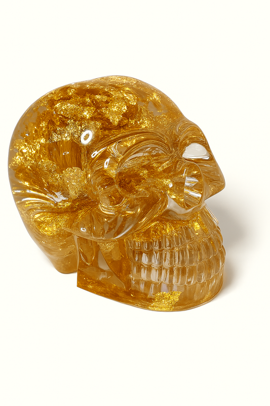 Craniolux – Ambre Doré & Feuilles d’Or