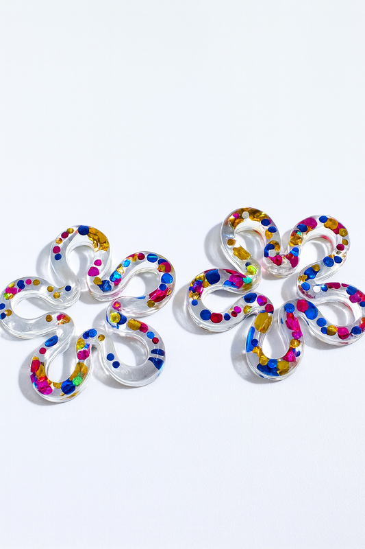 Pampille Fleur Torsadée - modèle Twist