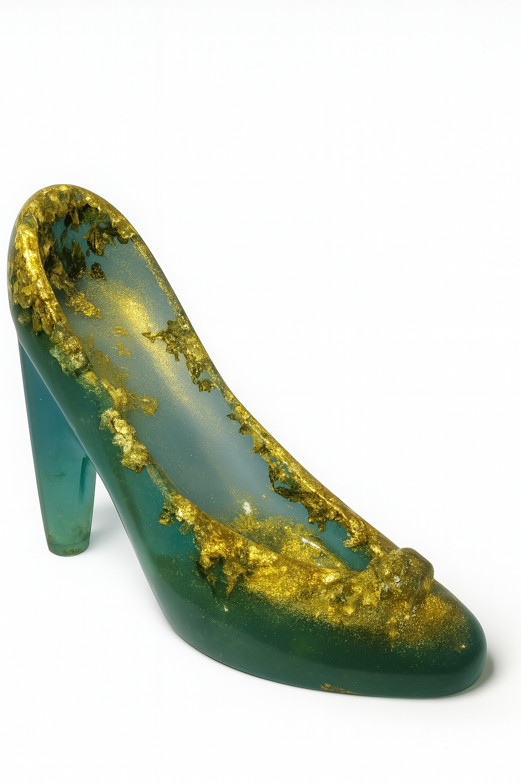 Escarpins Féériques – Duo d'Or et de Lumière