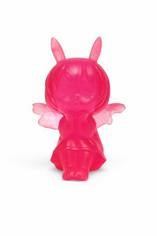 Figurine féérique en résine – Petite fille aux ailes