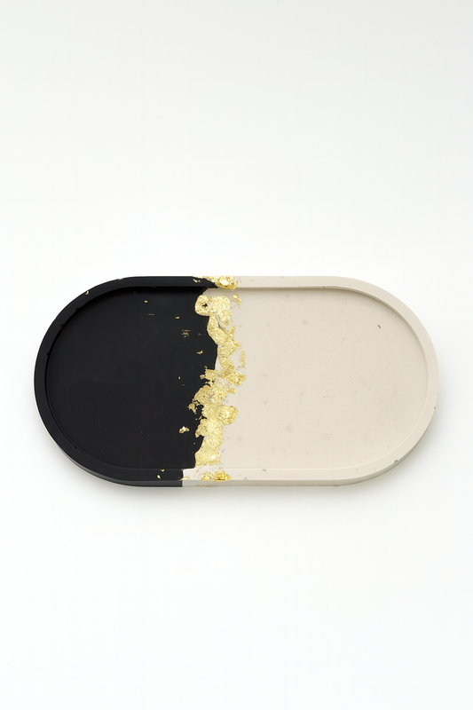 Set Yin Doré – Coupelle + Plateau