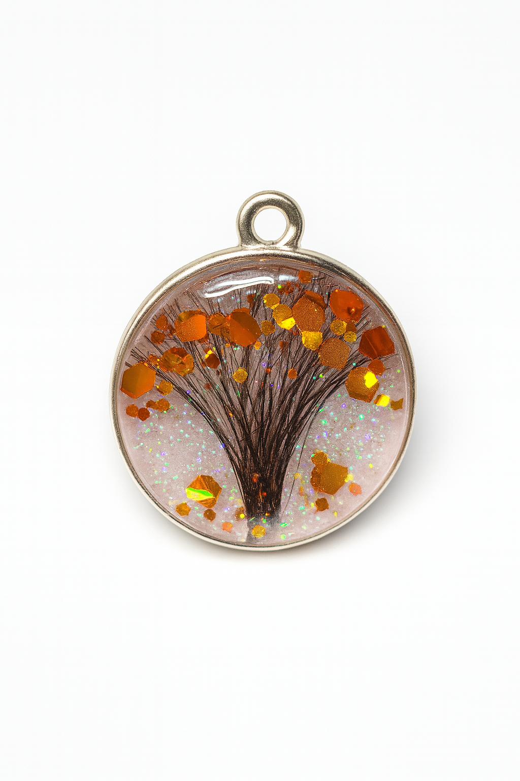Pendentif Précieux – Arbre d’Automne