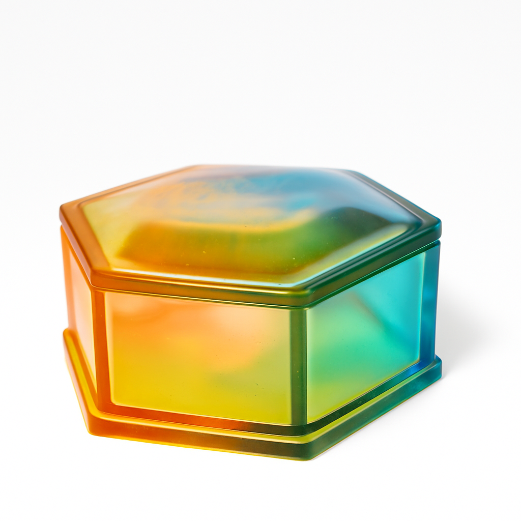 Boîte Hexa Arc-en-Ciel – Miroir des Couleurs