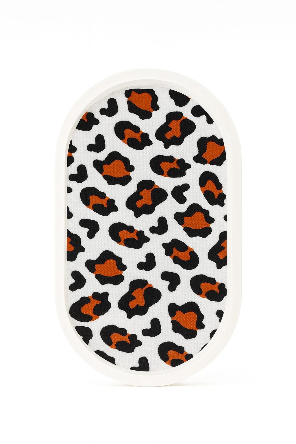 Plateau déco en Keracraft – Motif léopard